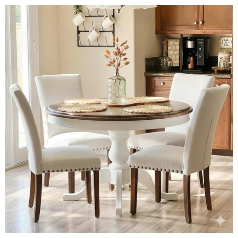 4 Upholstered Dining Chairs