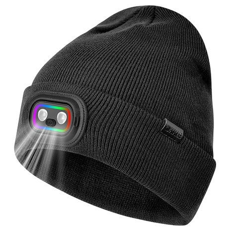 Beanie Cap with Headlamps