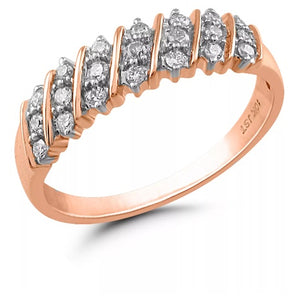 Diamond Multi-Row Band