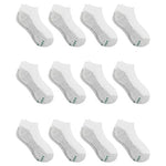 12 Pairs Hanes Boys Ankle Socks Size Small