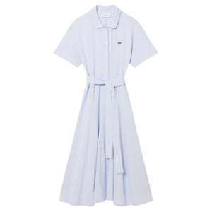 Lacoste Women's Flared Mini-Piqué Polo Dress