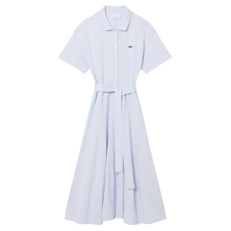 Lacoste Women's Flared Mini-Piqué Polo Dress