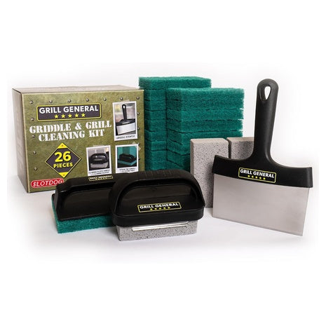 26-Piece Slotdog Grill General Griddle & Grill Cleaning Kit