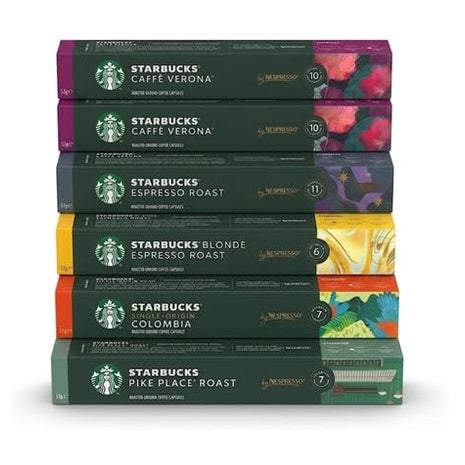 60 Starbucks by Nespresso Variety Pack