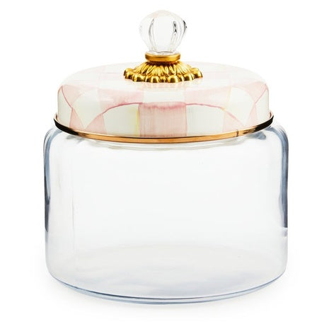 Rosy Check Kitchen Canister