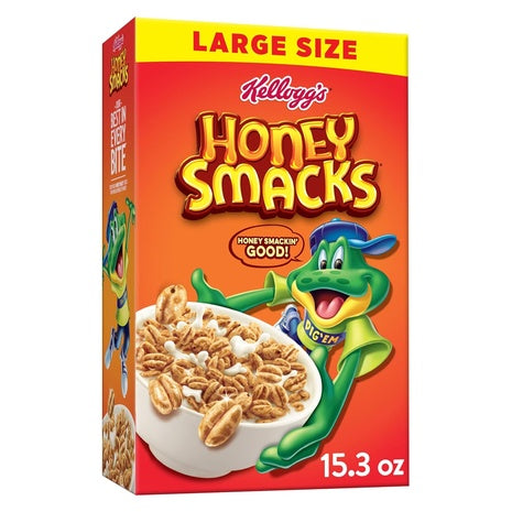 Kellogg's Honey Smacks, Special K Red Berries & Apple Jacks Cereal!
