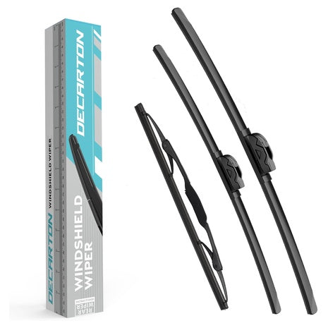 3-Pack Decarton Original Equipment Windshield Wiper Blade Set