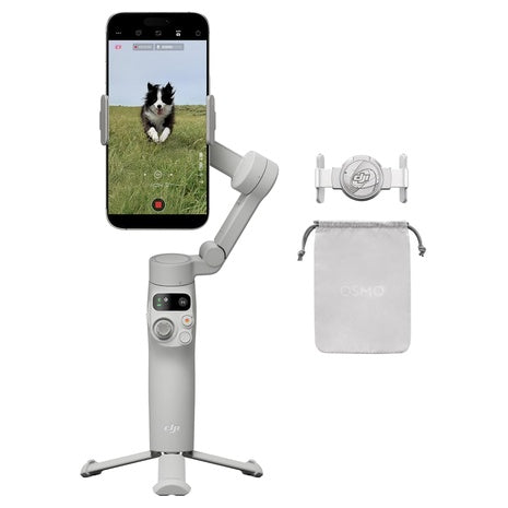 DJI Osmo Mobile 7 Gimbal Stabilizer With Built-in Tripod