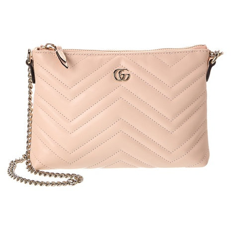 Gucci Women's GG Marmont Leather Pochette