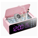 Jewelry Cleaner Machine w/ Alarm Clock