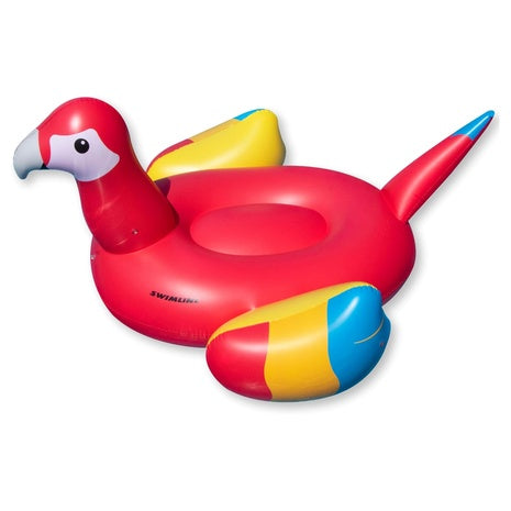 Swimline Giant Inflatable Parrot Pool Float
