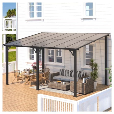 10'x 14' Aecojoy Patio Hardtop Aluminum Gazebo
