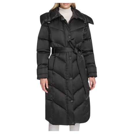 Andrew Marc Women's Palmer Belted Puffer Coat