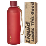 27-Oz BPA-Free Slim Water Bottle With Leakproof Lid