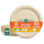 100 6" Heavy Duty Paper Plates