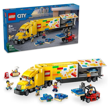 LEGO City Yellow Delivery Truck