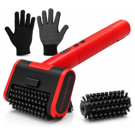 Rechargeable 3-Speed 1400-1800 RPM Electric Grill Brush (2 Colors)