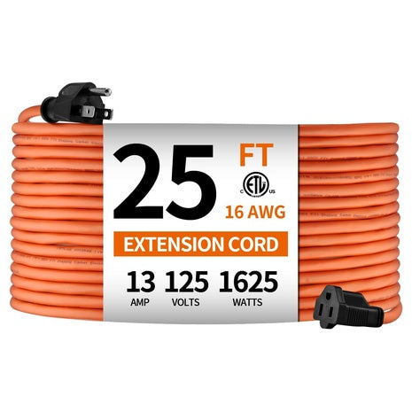 25ft Outdoor Extension Cord