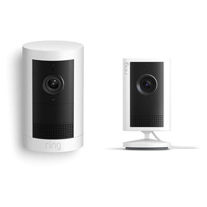 Ring Indoor Cam Plus & Outdoor Cam Plus Bundle (2 Colors)
