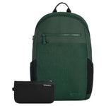 Travelon Anti-Theft Metro Backpack With RFID Blocking Pouch (Forest Green)