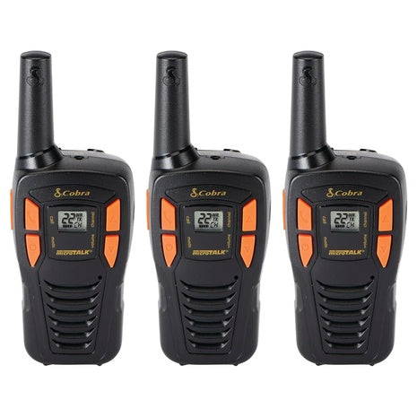 3-Pack Cobra Walkie Talkies