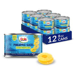 12-Pack Dole Pineapple Slices Fruit Can