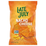 Late July Nacho Cheese Tortilla Chips (Kof-K Dairy, 7.8 oz)