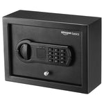 Amazon Basics Small Slim Desk Drawer Security Safe With Programmable Electronic Keypad