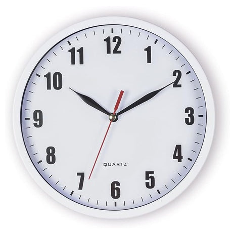 8" Sac Smarten Arts Battery Operated Silent Wall Clocks