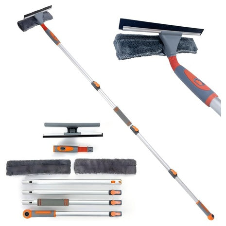 2-In-1 Window Squeegee & Cleaner