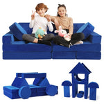 14-Piece Modular Kid's Playroom Sectional Foam Couch