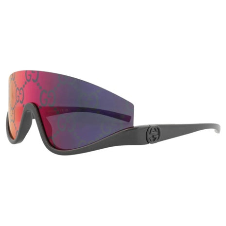 Gucci Women's Grey Shield Sunglasses
