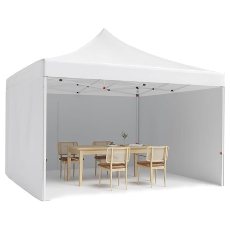 10x10 Pop Up Canopy Tent with 3 Removable Sidewalls