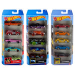2 Hot Wheels 5-Pack Die-Cast Cars (Styles Vary)