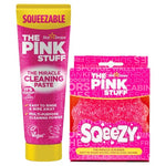 The Pink Stuff Squeezable Cleaning Paste with SQeeZY Scrubber Sponge