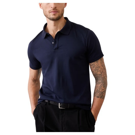 Banana Republic Factory Men's Slim Luxe Touch Polo T-Shirt
