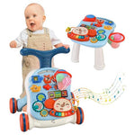 3-in-1 Sit-to-Stand Learning Walker & Activity Center