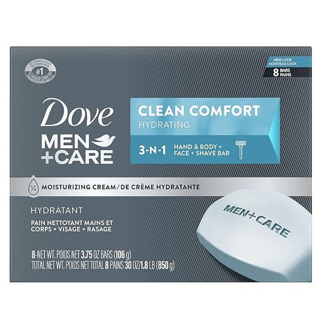 8 Dove Men's Care Clean Bar Soap