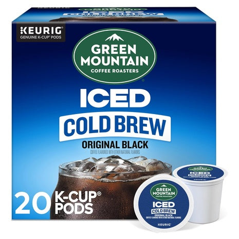 20 Green Mountain Iced Coffee K-Cup Pods