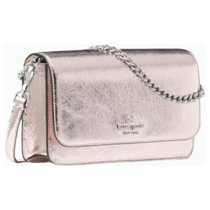 Madison Metallic Willow Mini Flap Crossbody