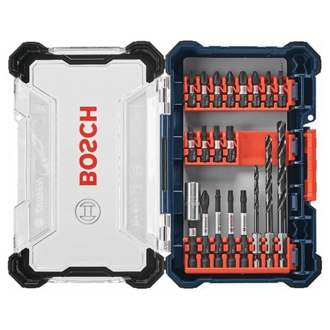 20-Piece Bosch Driven Impact Screwdriving & Drilling Custom Case Set