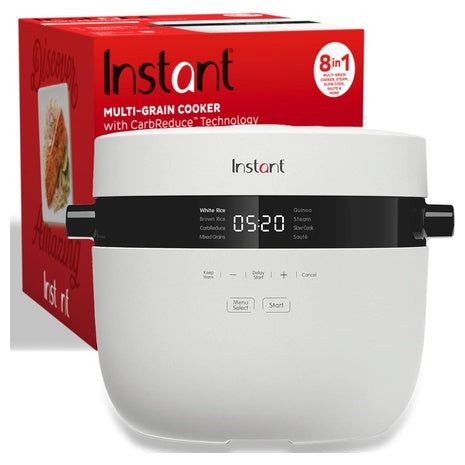 Instant Pot 20-Cup Rice and Grain Cooker with Carb Reducing Technology