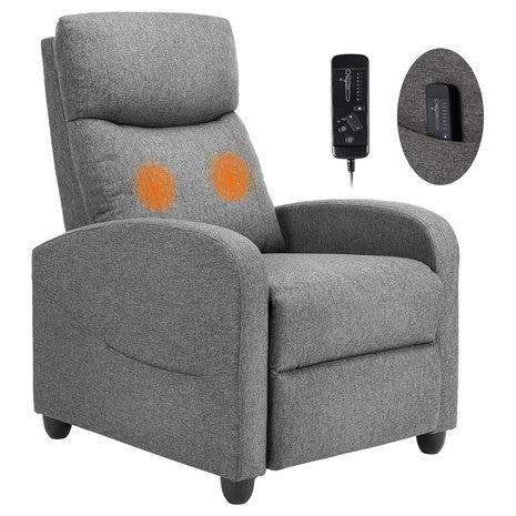 Massage Recliner Chair with Lumbar Support