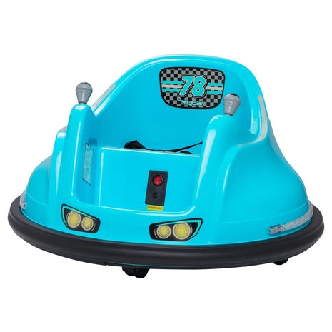 Electric Ride Bumper Car with LED Lights & Safety Belt