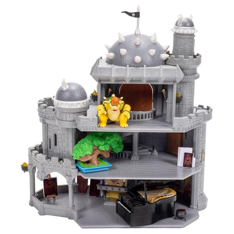 Super Mario Galaxy Movie 12" Deluxe Three Story Bowser Castle Playset