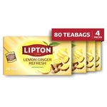80 Lipton Lemon Ginger Tea Bags