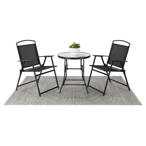 3-Piece Mainstays Albany Lane Outdoor Patio Bistro Set (5 Colors)