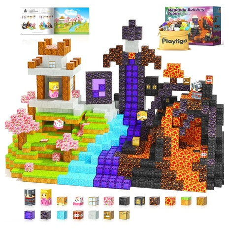 100 Magnetic Building Blocks