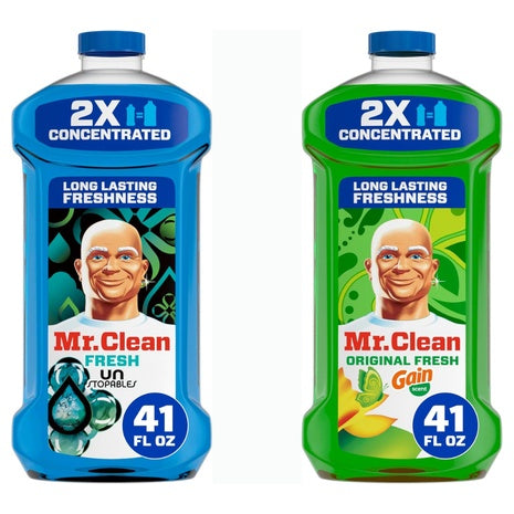 Mr. Clean Unstopables Or Gain Multi Surface Cleaners On Sale (41oz)