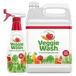 1-Gallon Veggie Wash Fruit & Vegetable Wash with 16oz Spray